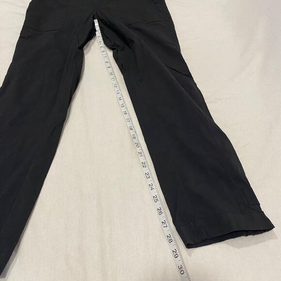 Athleta Trekkie Black Belted Pant Size 10‎ T (Tall) - Picture 8 of 10